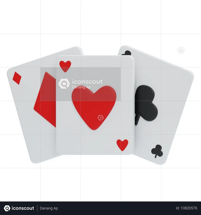 PLAYING CARDS  3D Icon