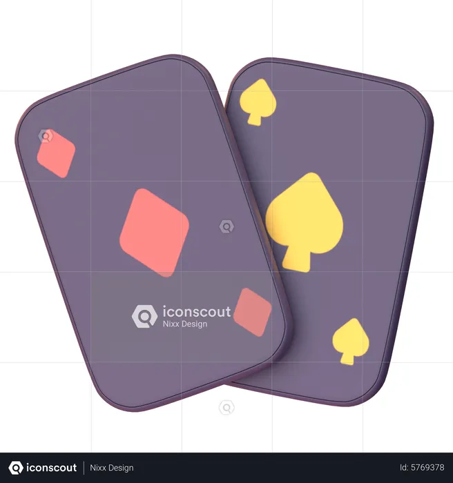 Playing Cards  3D Icon