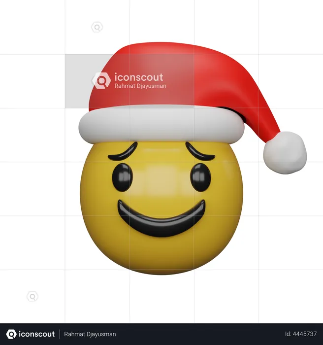 Pleading Face Emoji 3D Illustration