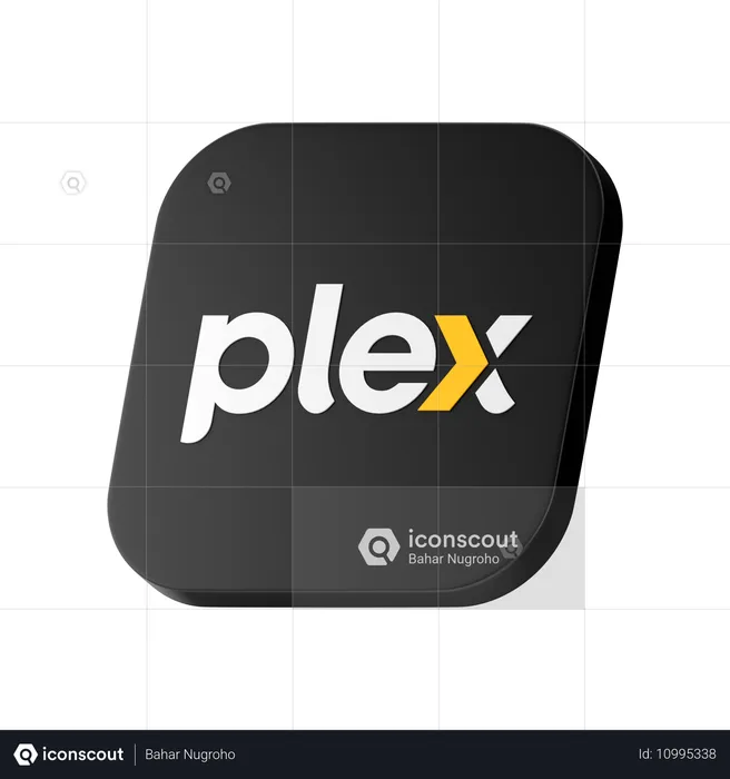 Plex Logo Logo 3D Icon