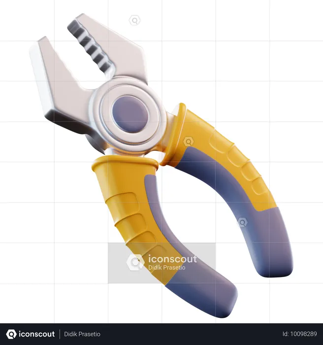 Pliers  3D Icon