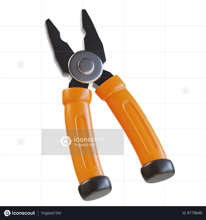 Pliers  3D Icon