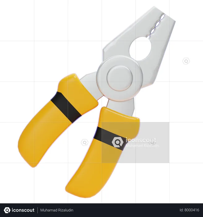 Pliers  3D Icon