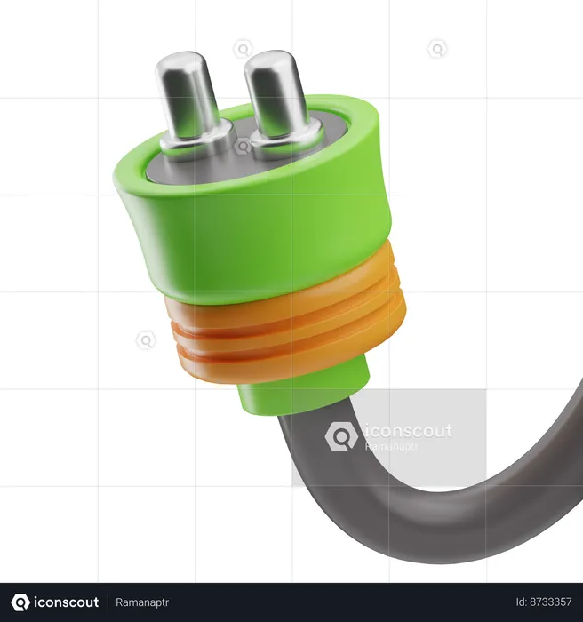 Plug  3D Icon