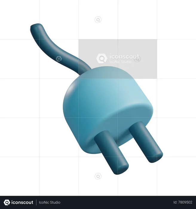 Plug  3D Icon