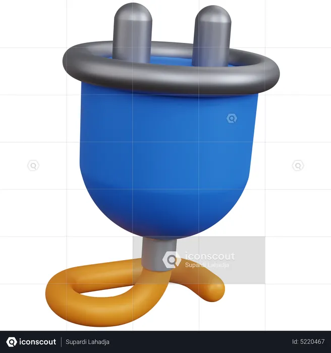 Plug  3D Icon