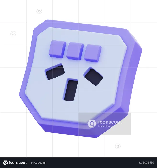 Plug Socket  3D Icon