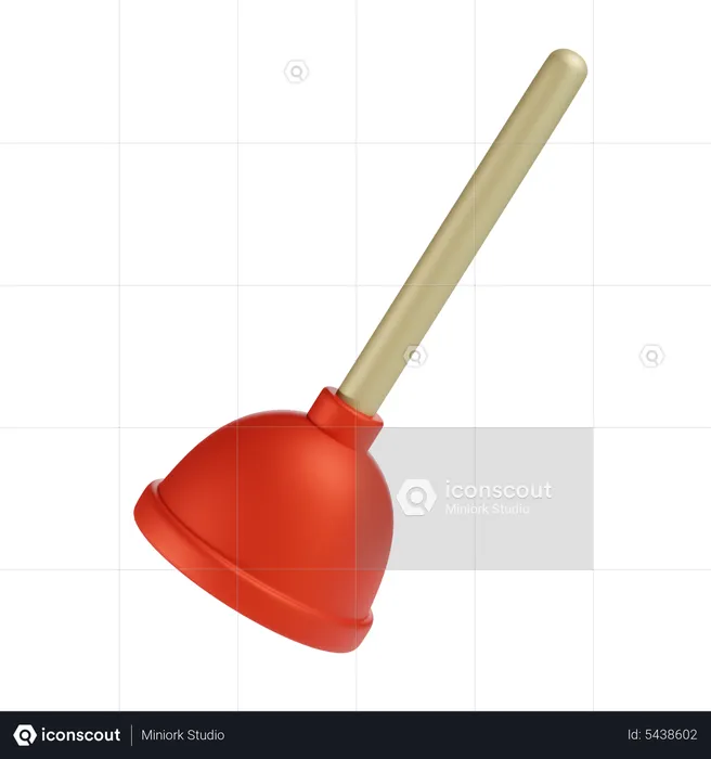 Plunger  3D Icon