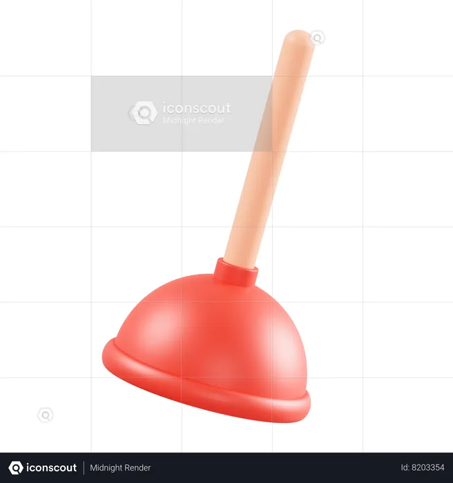 Plunger  3D Icon