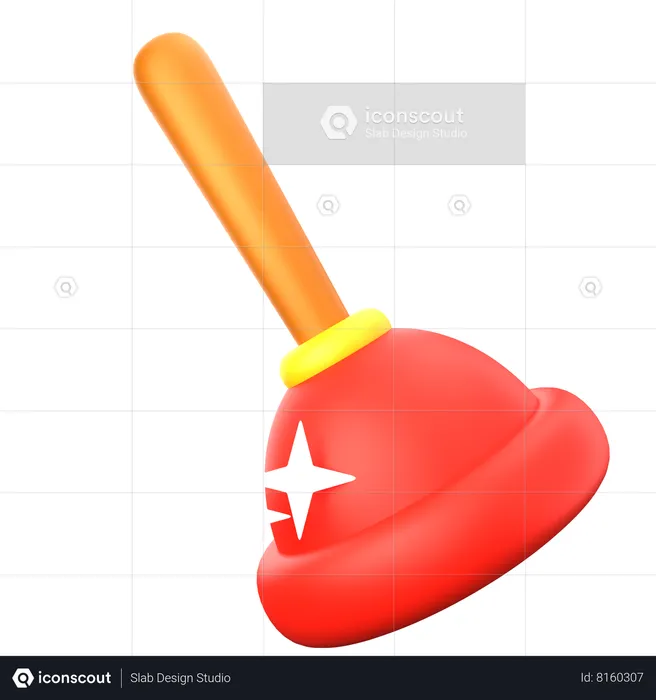 Plunger  3D Icon