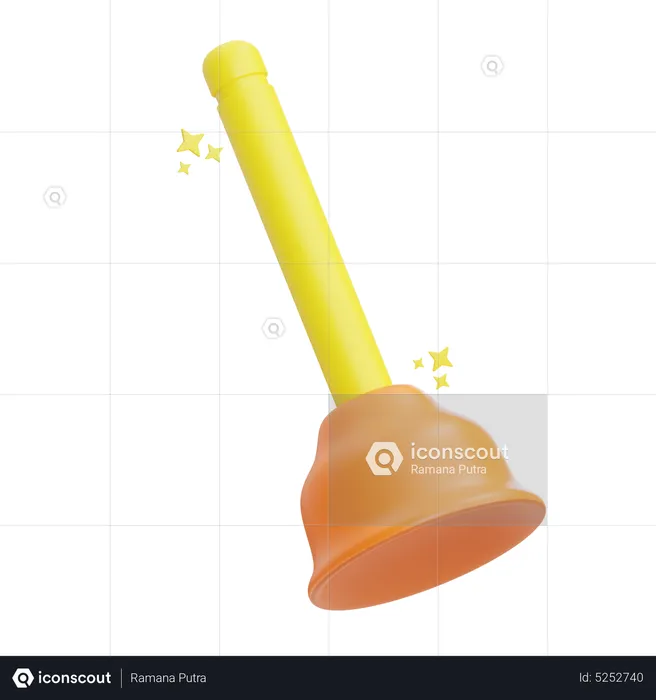 Plunger  3D Icon