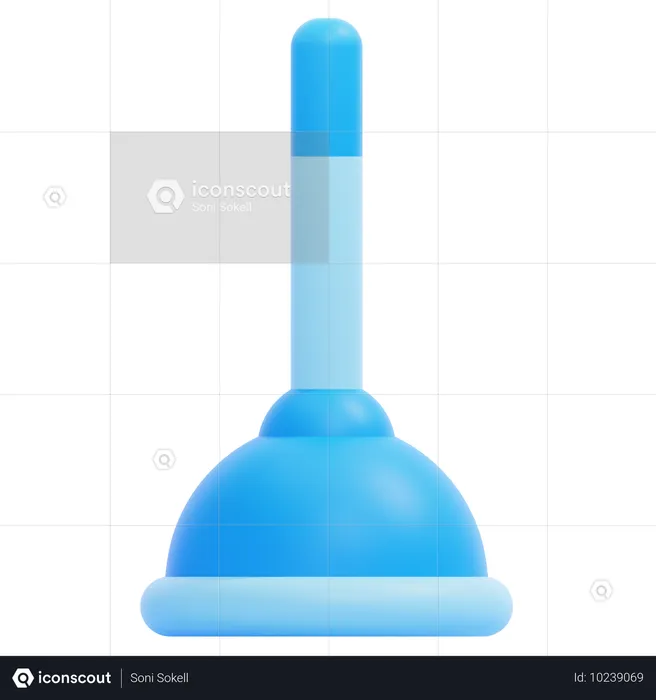 Plunger  3D Icon