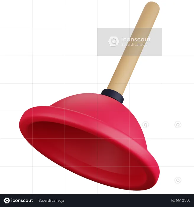 Plunger  3D Icon