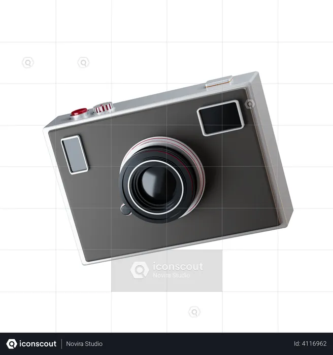 Pocket Camera  3D Illustration