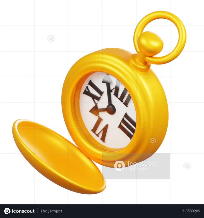 Pocket Watch  3D Icon