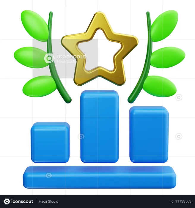 Podium  3D Icon