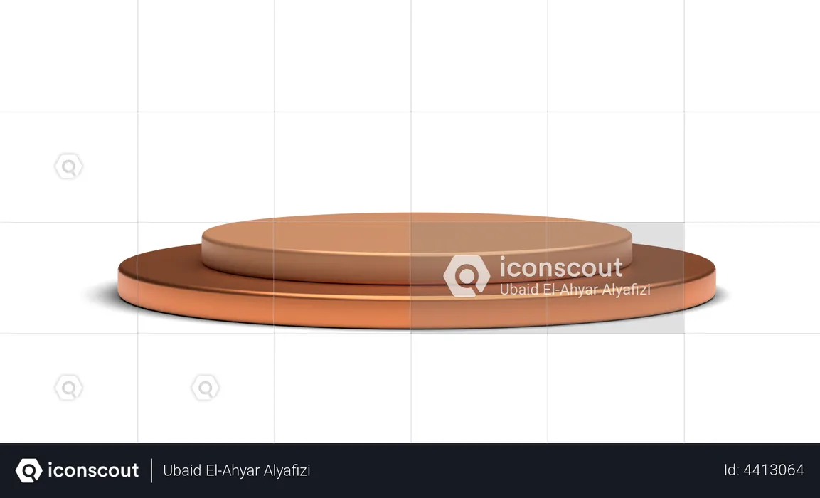Podium  3D Icon