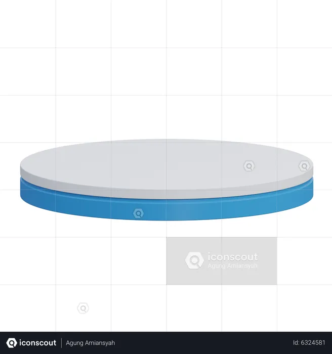 Podium  3D Icon