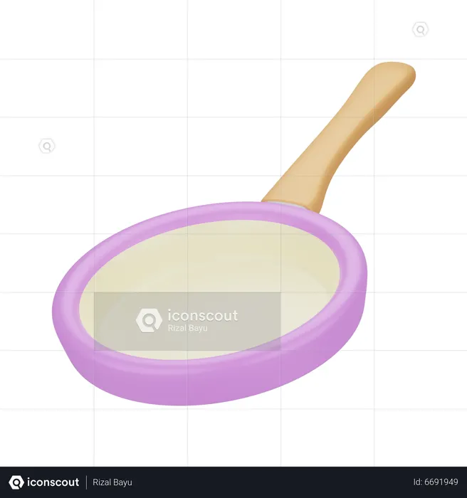 Poêle à frire  3D Icon