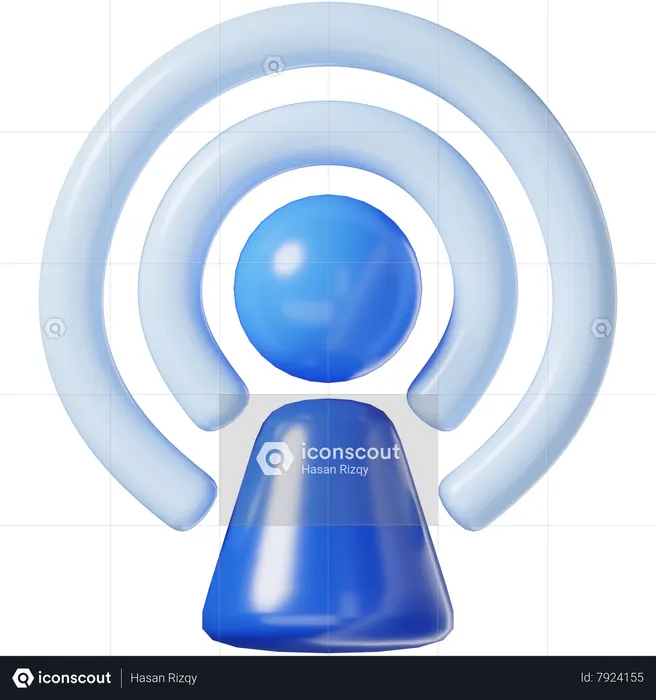 Point chaud  3D Icon