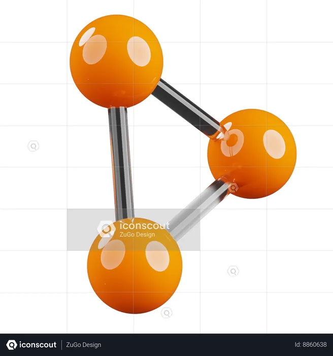 Point de liaison  3D Icon