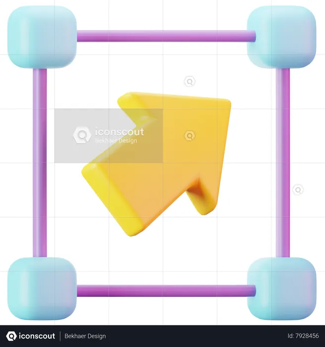 Pointer Tool  3D Icon