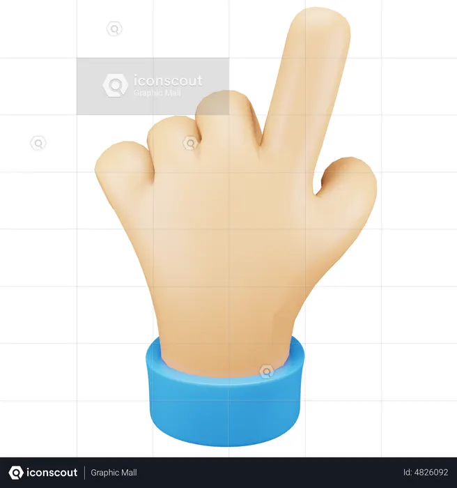 Premium Photo  Hand 3d emoji gesture hands fingers pointing emoji