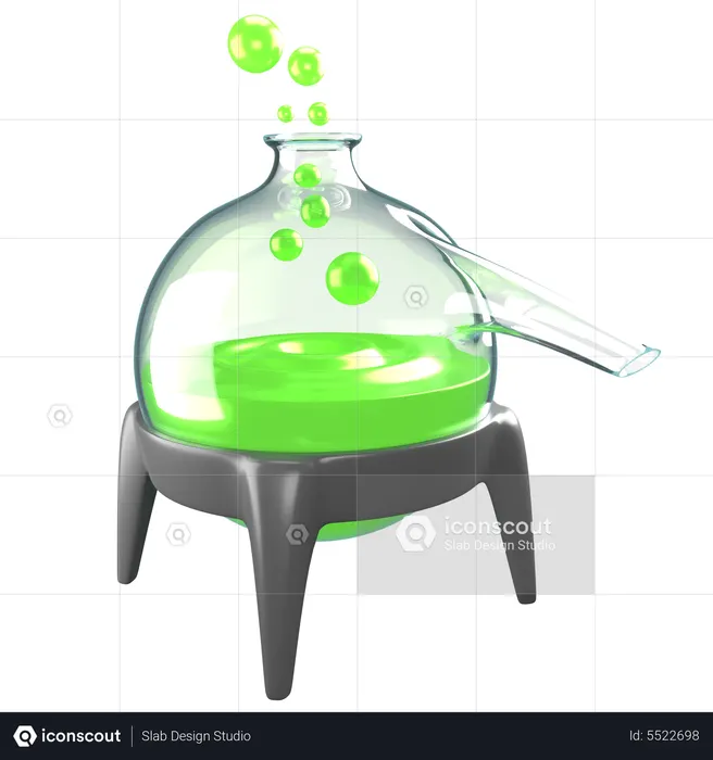 Poison Flask  3D Icon