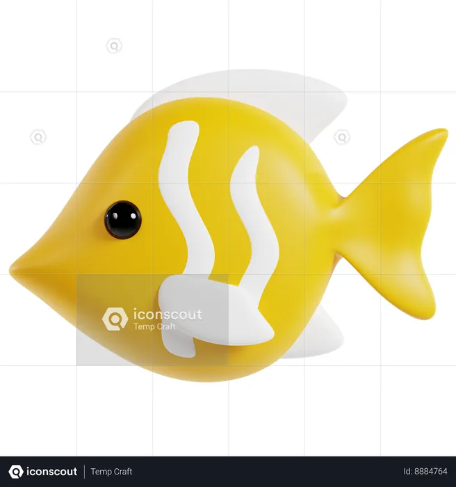 Poisson clown  3D Icon