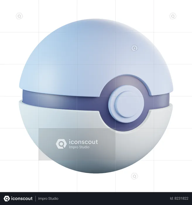 Pokeball  3D Icon