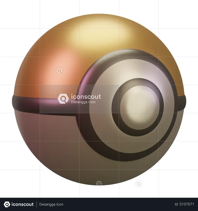 Pokeball  3D Icon