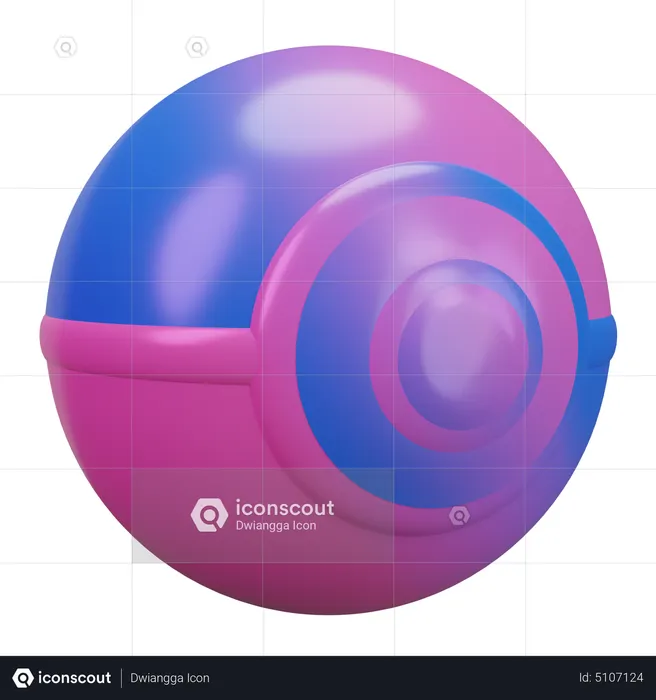 Pokéball  3D Icon