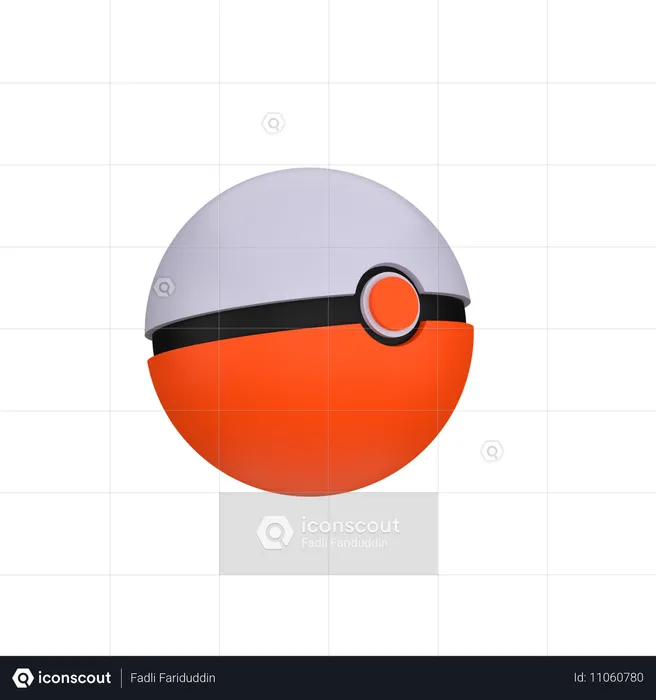 Bola Pokémon  3D Icon