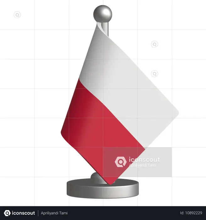 Poland  3D Icon