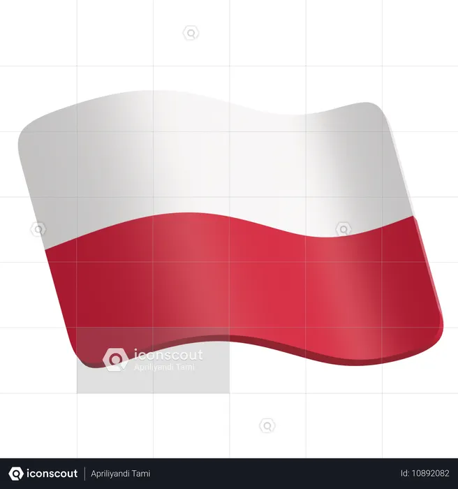 Poland  3D Icon