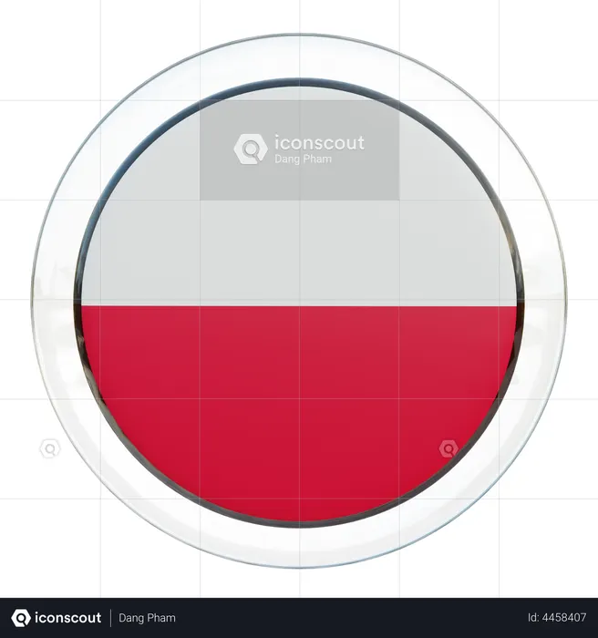 Poland Flag Flag 3D Flag