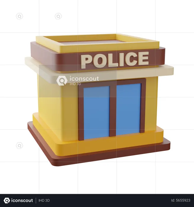Police  3D Icon