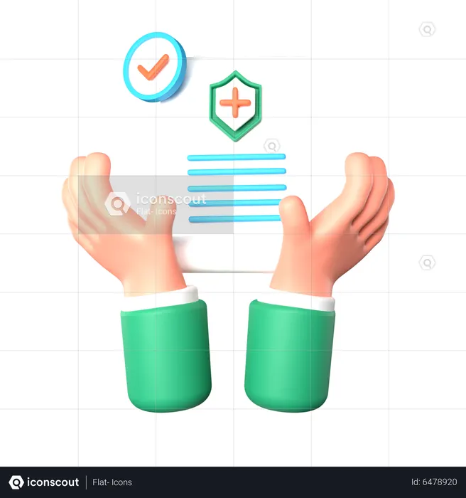 Policy Holder  3D Icon
