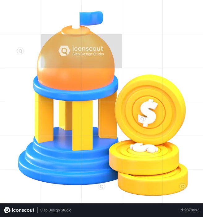 Political Budget  3D Icon