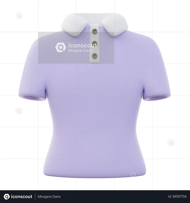 Polo short sleeve Women  3D Icon
