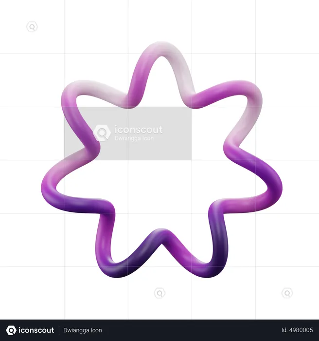 Poly-Twist-Knoten  3D Icon