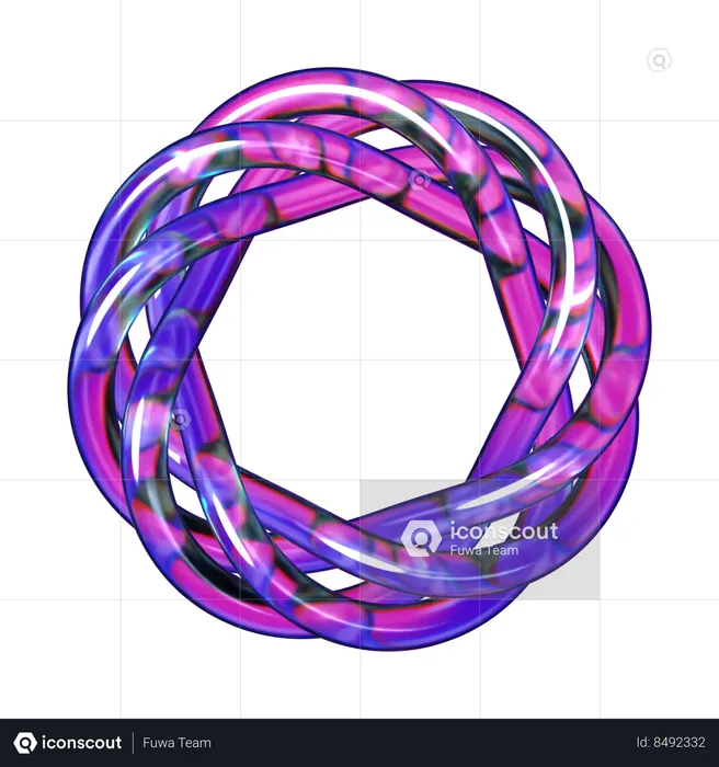 Poly Twist Knots  3D Icon