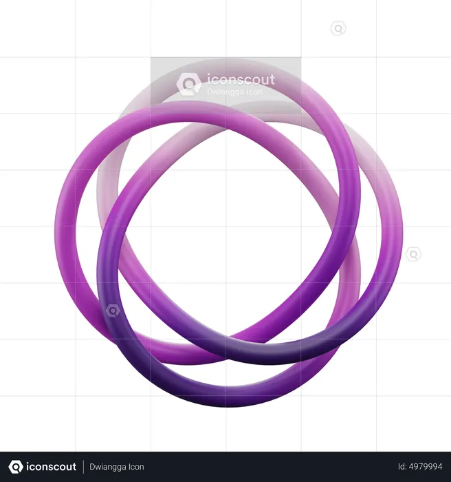 Poly Twist Knots  3D Icon