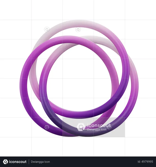 Poly Twist Knots  3D Icon