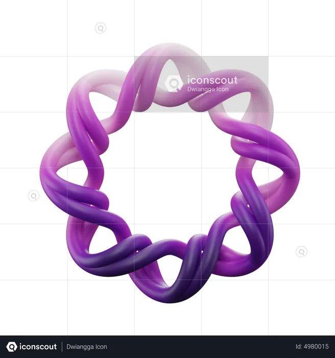 Poly Twist Knots  3D Icon