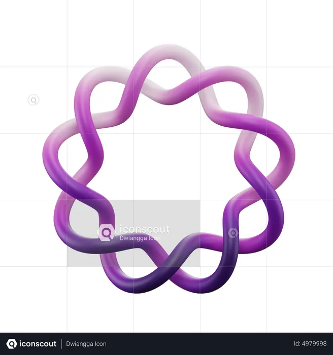 Poly Twist Knots  3D Icon