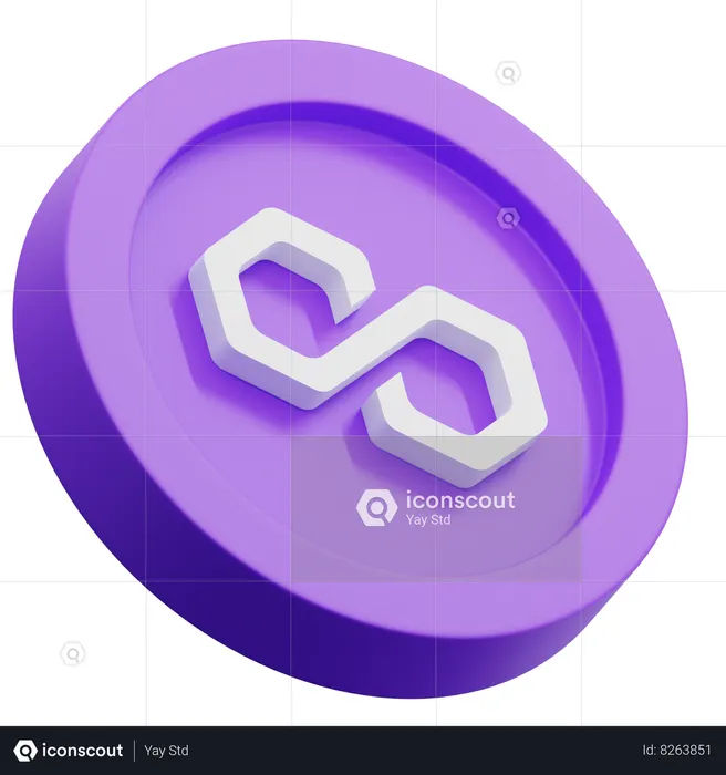Polygon Logo 3D Icon
