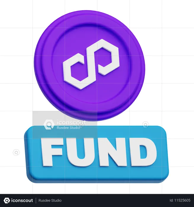 Polygon Fund  3D Icon