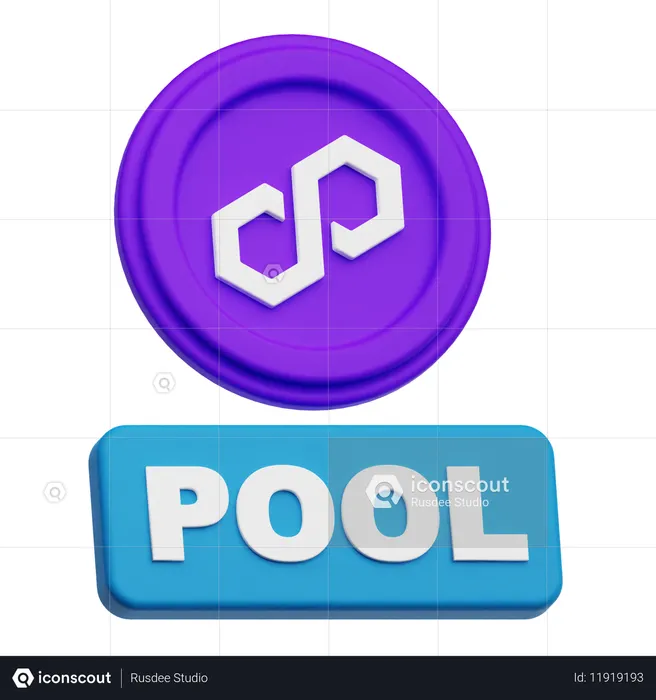 Polygon Poll  3D Icon