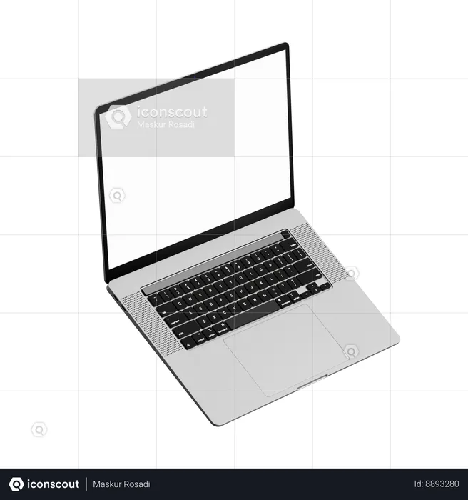 Apple Macbook Pro  3D Icon